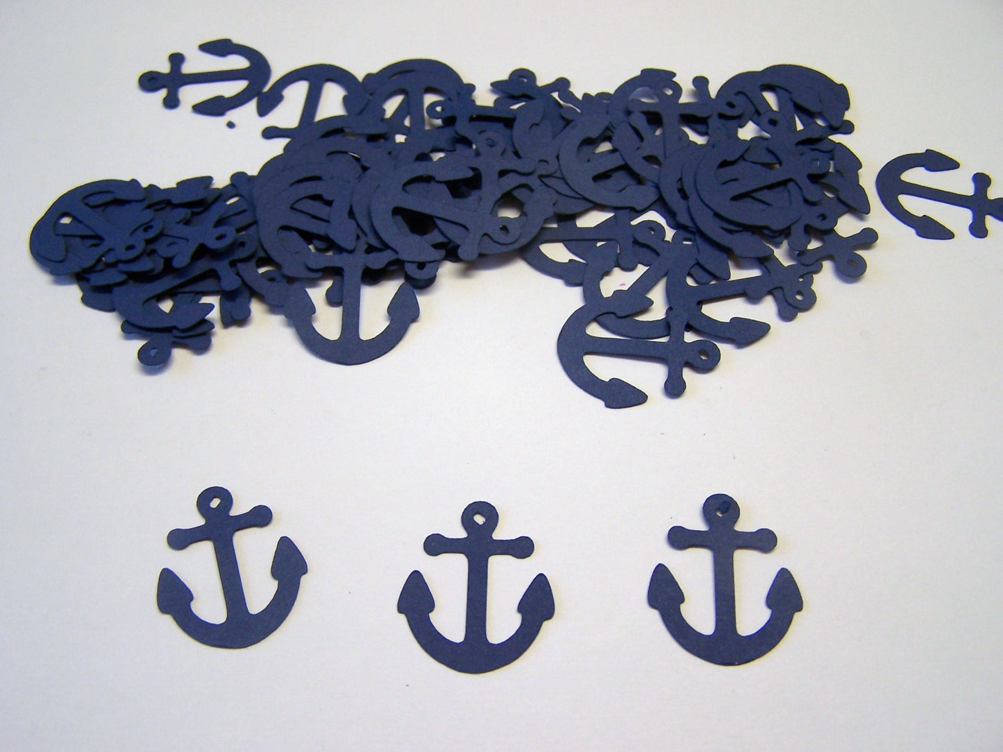 Navy Anchor Confetti Available in other colors