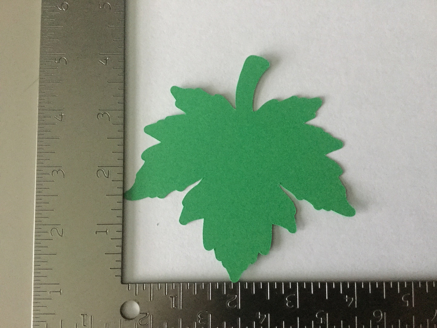 25 Large Fall Leaves Die cuts, 4 inch Green Leaf Cutout, Large Leaf Confetti, Thanksgiving Decor, Thankful Tree, Autumn Leaves