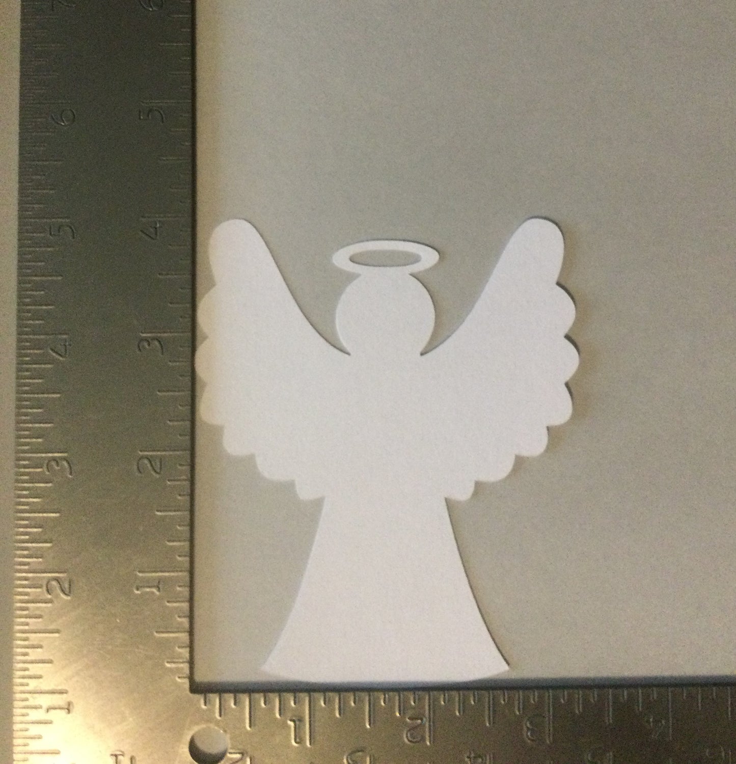 25 Paper Angel Die Cut 4 Inch Angel Tag Christmas Crafts Angel Die Cut Paper Angels