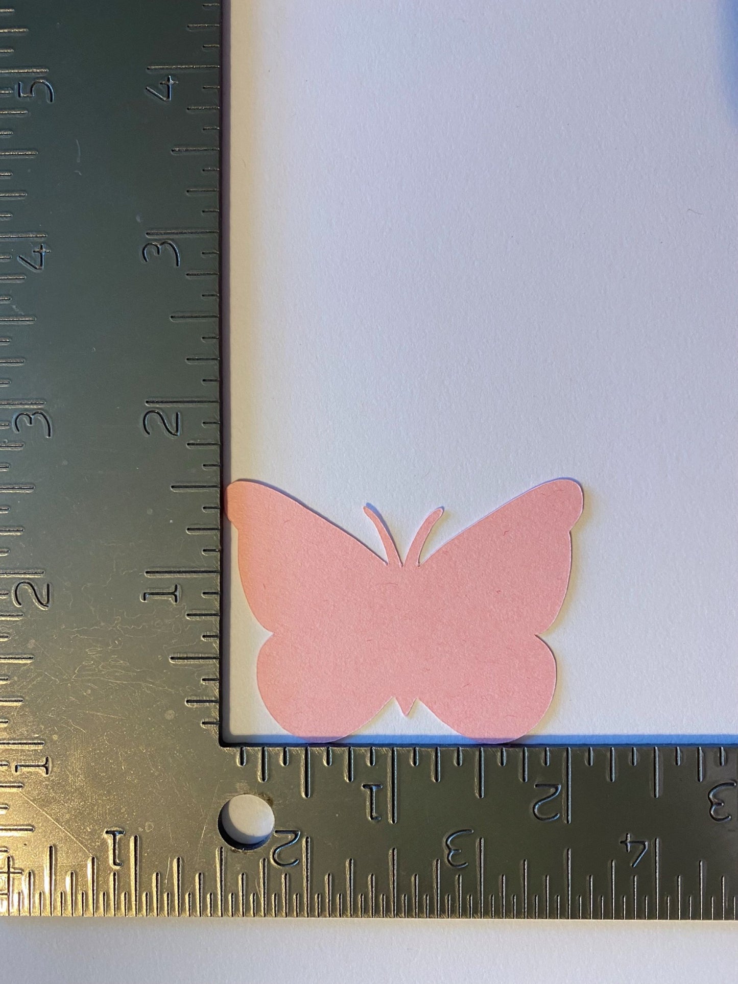 50 Pastel Paper Butterfly Punch 2 Inch Butterfly Die cuts Cutout Confetti Embellishments Scrapbooking