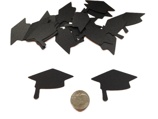 2 Inch Graduation Cap Die Cuts, Graduation Cap Cut Out, Graduation Confetti, Graduation Scrapbook, Graduation Party Class of 2026