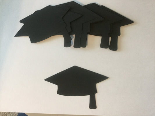4 Inch Graduation Cap Die Cuts, Graduation Cap Cut Out, Graduation Confetti, Graduation Scrapbook, Graduation Party Class of 2025