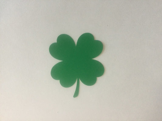 25 Four Leaf Clover Cut Outs 4 Inch