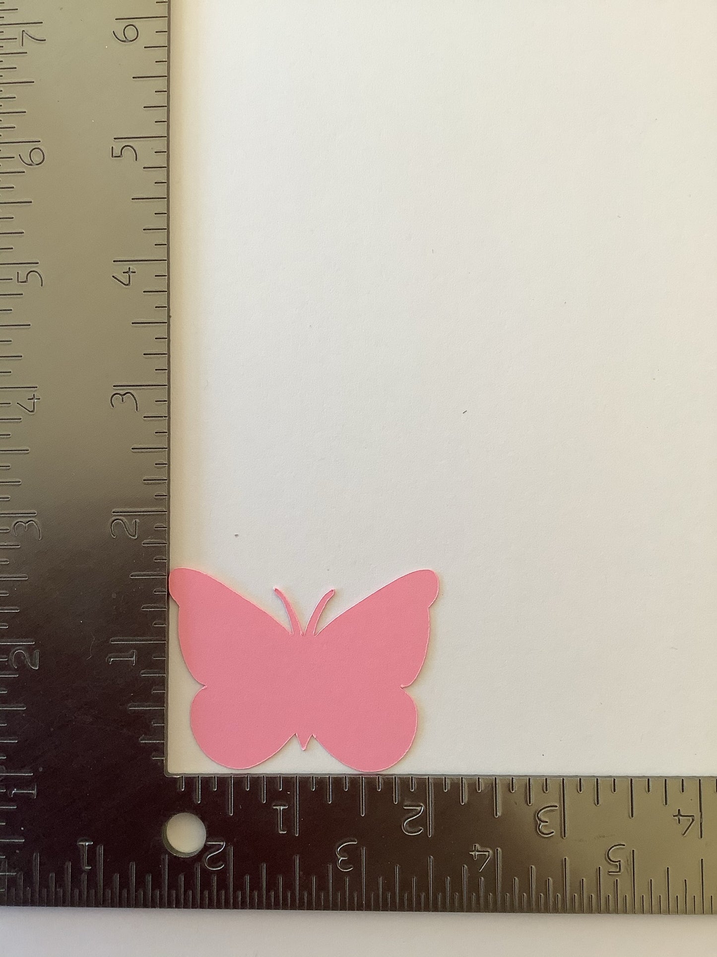 50 Shades of Pink 2 Inch Paper Butterfly Die cuts Cutout Confetti Embellishments Scrapbooking