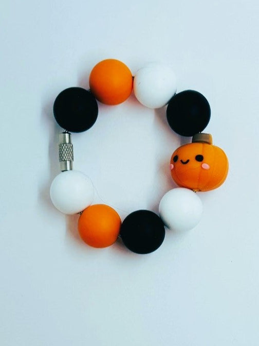 Halloween Cup Charm 3D Pumpkin Cup Charms Tumbler Charms Silicone Charms Water Bottle Charms Water Bottle Accessories Bag Charm