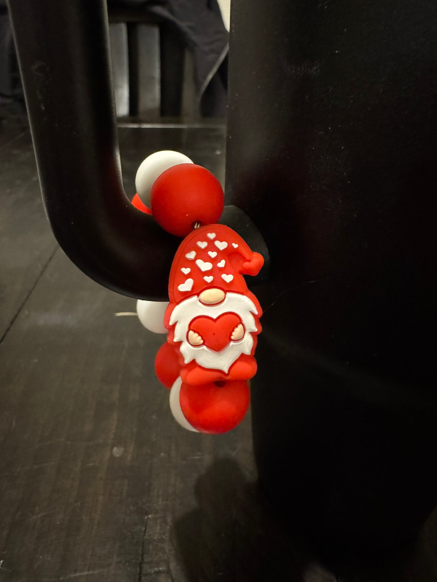 Gnome Heart Valentine Cup Charm