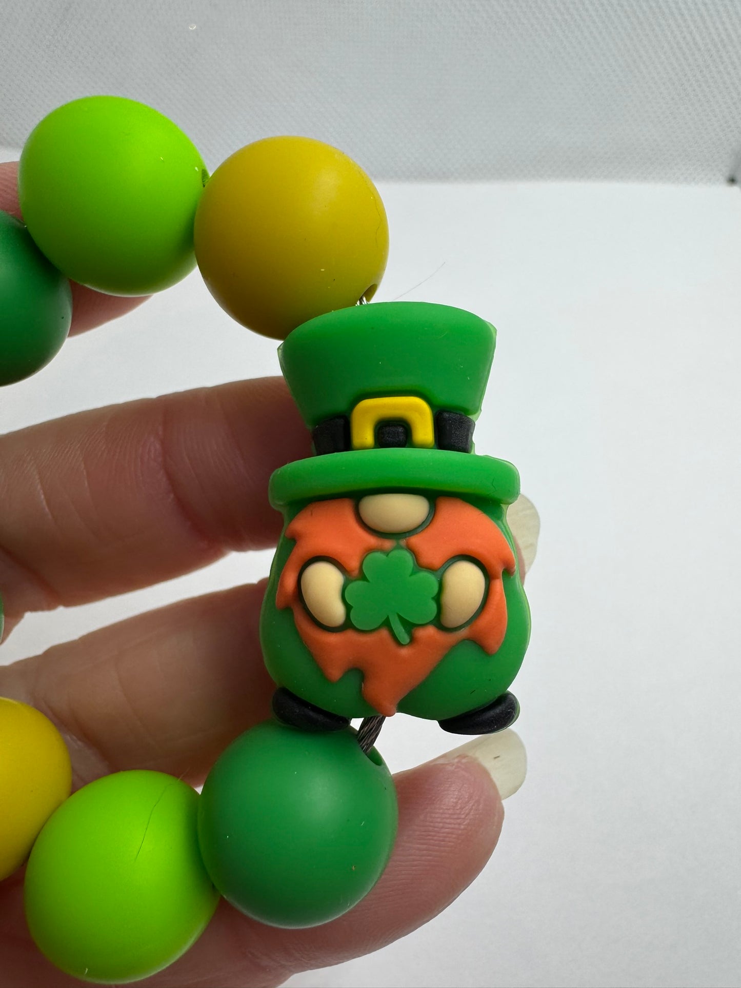 St Patrick's Day Leprechaun Cup Charm