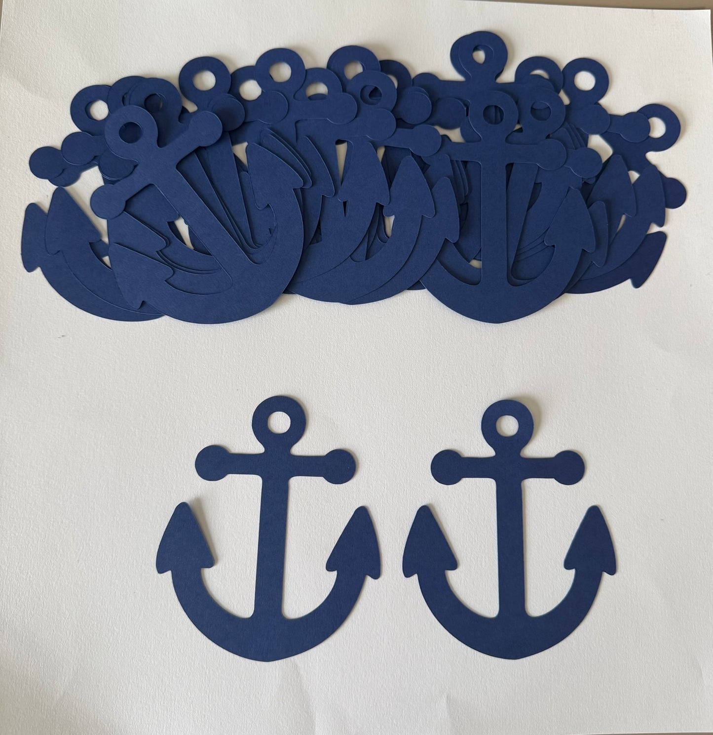 Navy Anchor Cut Outs 4 Inch