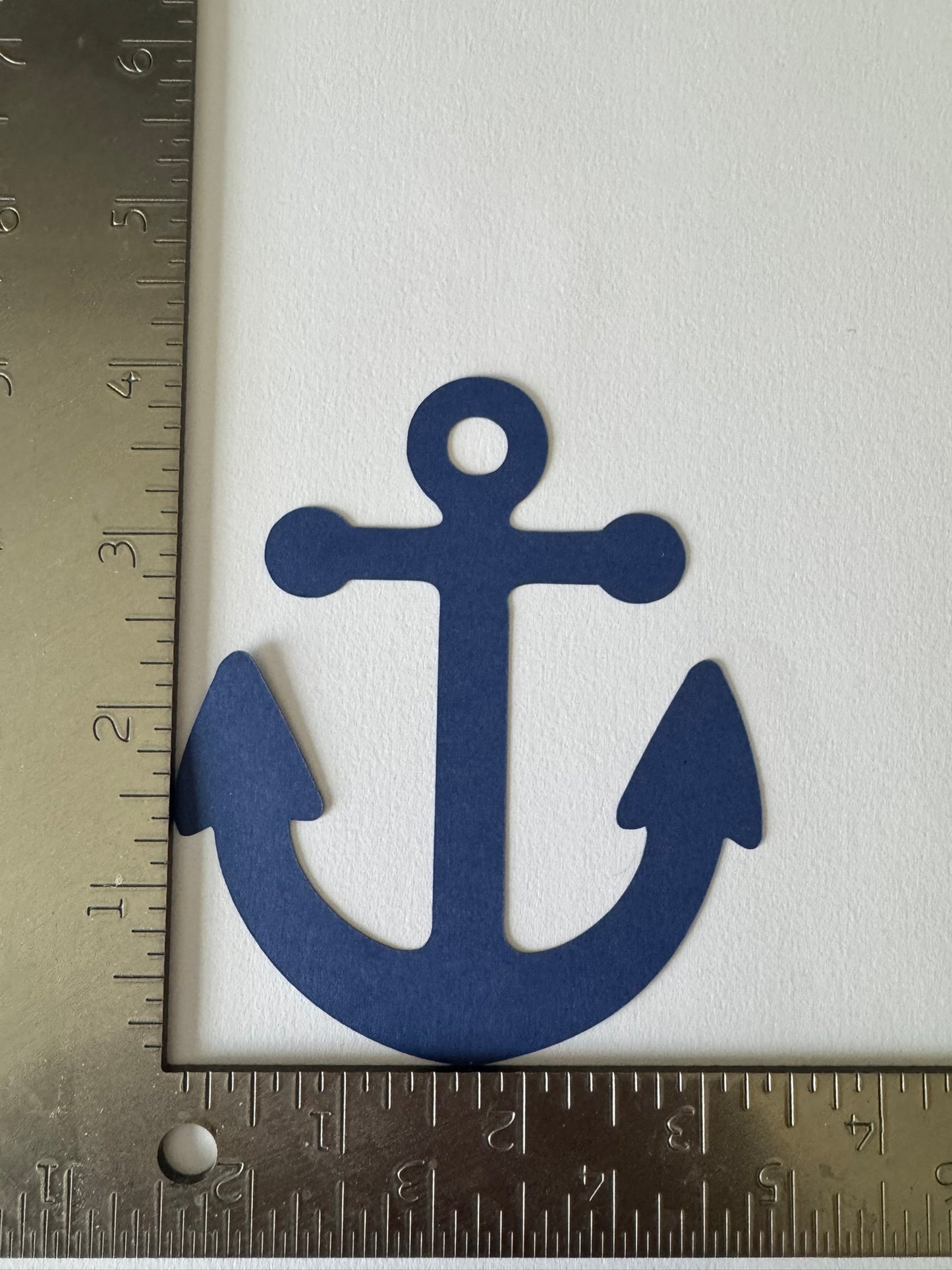 Navy Anchor Cut Outs 4 Inch