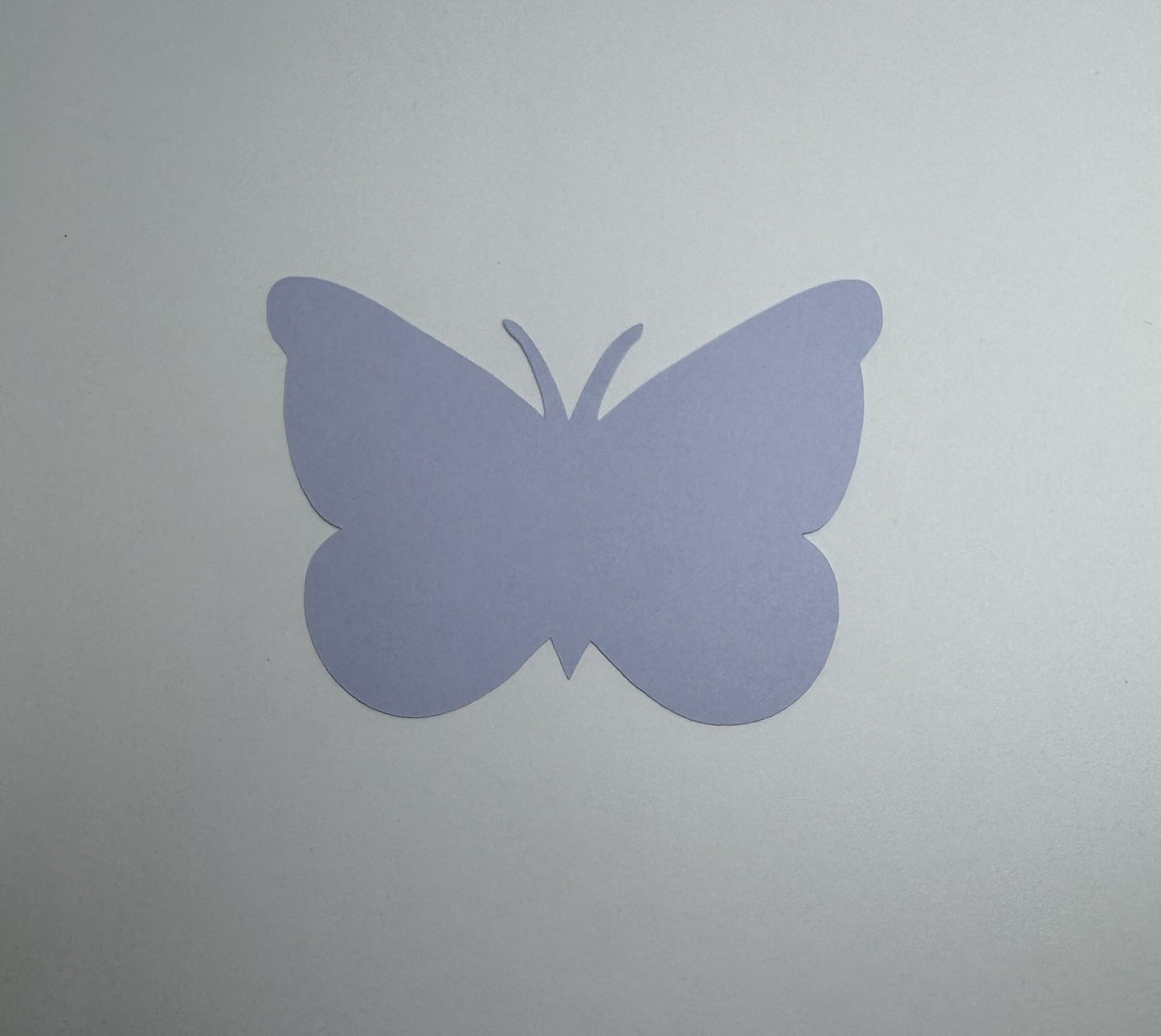 25 Pastel Purple 3x4 Inch Paper Butterfly Die cuts Cutout Confetti Embellishments Scrapbooking