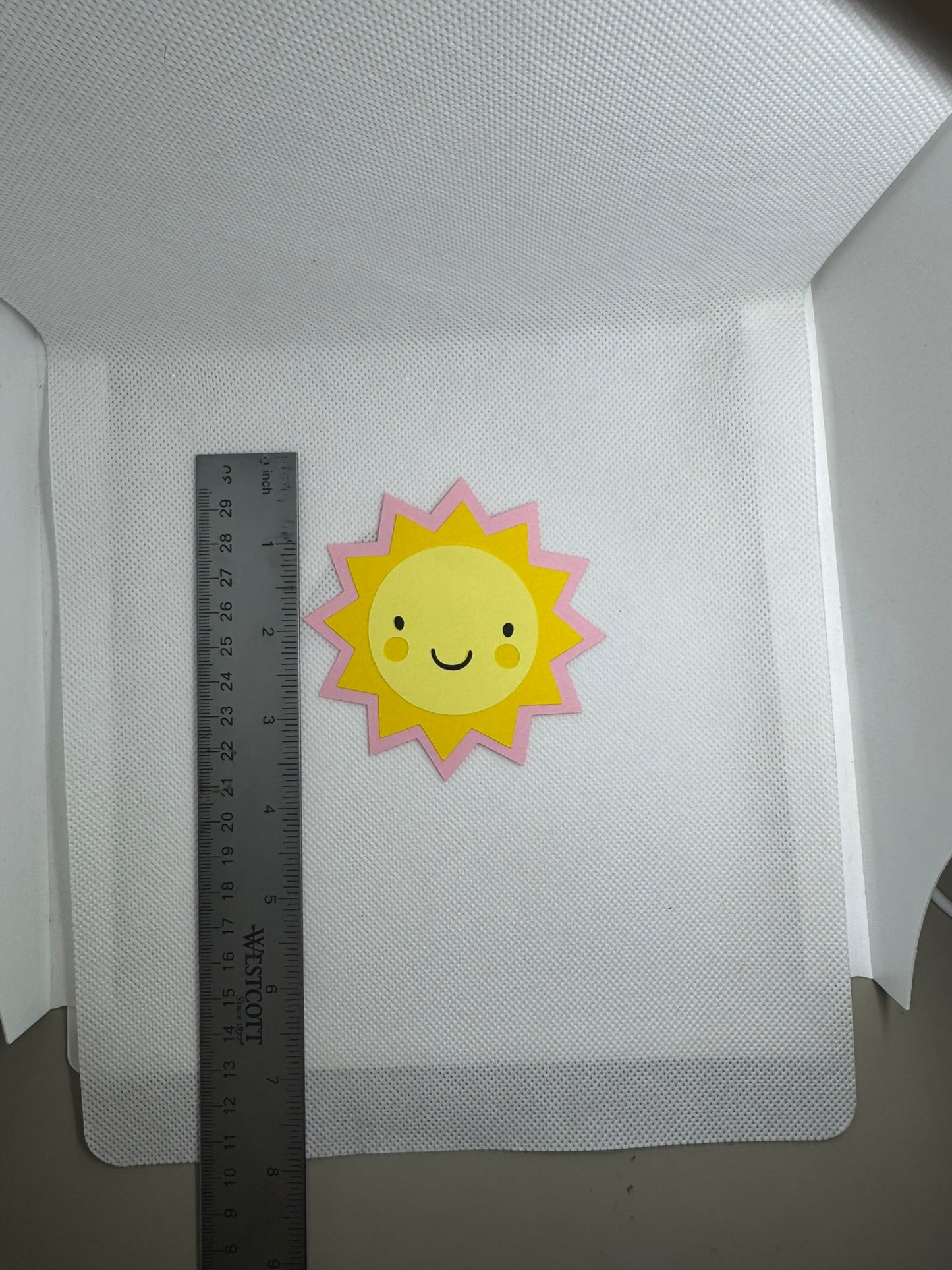 Smiling Sunshine Die Cuts – Set of 6 Paper Embellishments